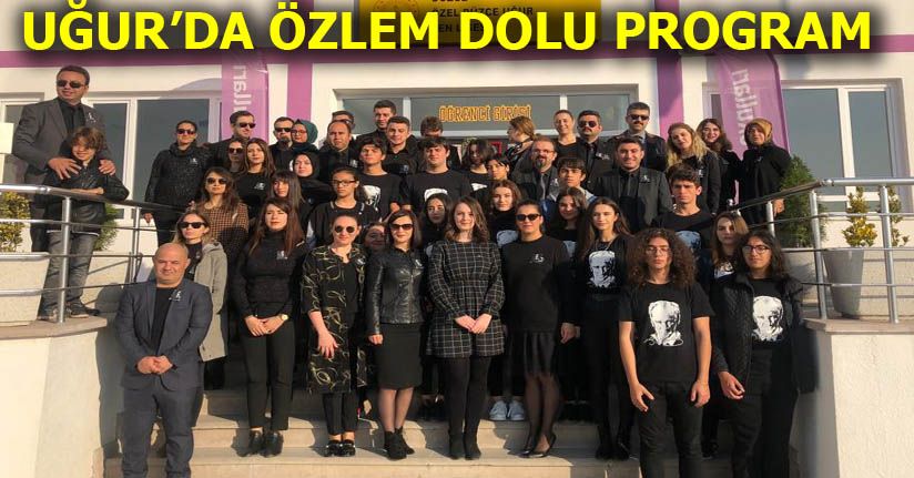 Uğur Okulları Ulu Önderi Unutmadı