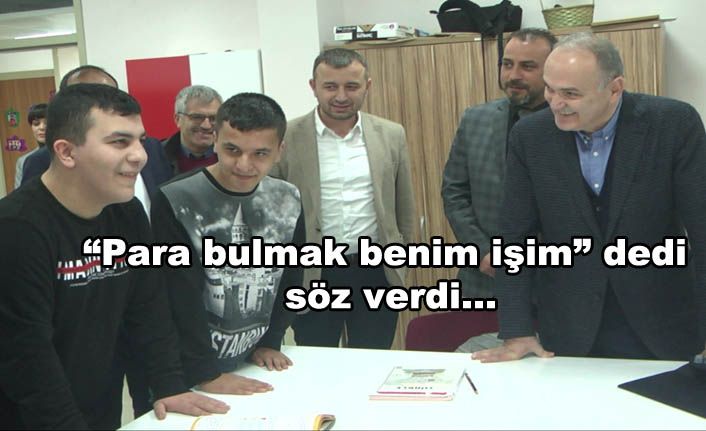 Özlü Özel Çocukları Ziyaret Etti