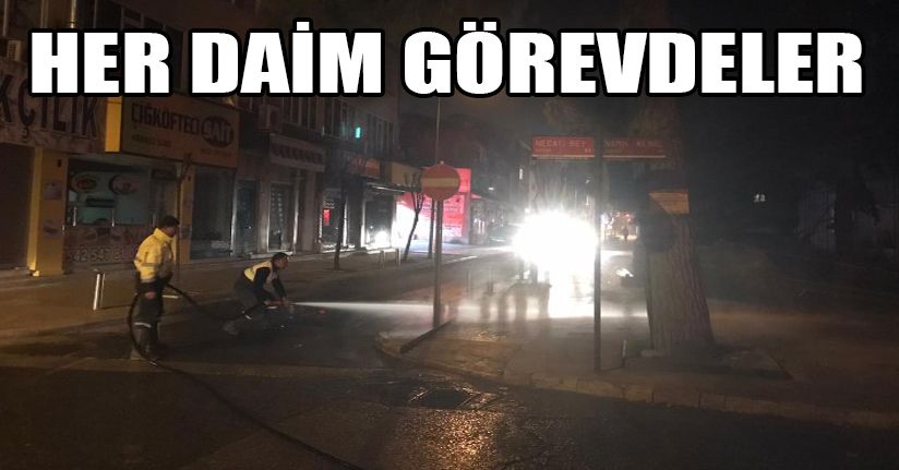 Personel 24 Saat Görev Başında
