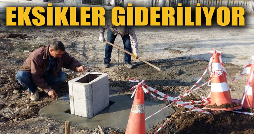 Alt Yapı Çalışmaları Devam Ediyor