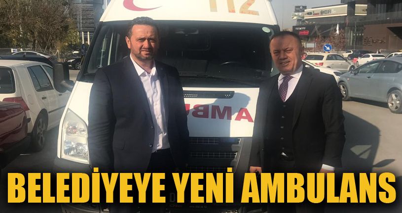 Akçakoca Belediyesine tam donanımlı ambulans hibe edildi