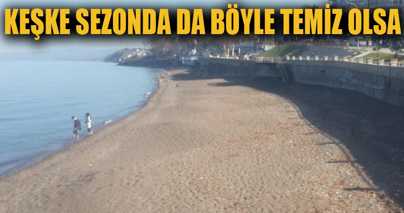 Akçakoca’da plaj temizliği yapıldı