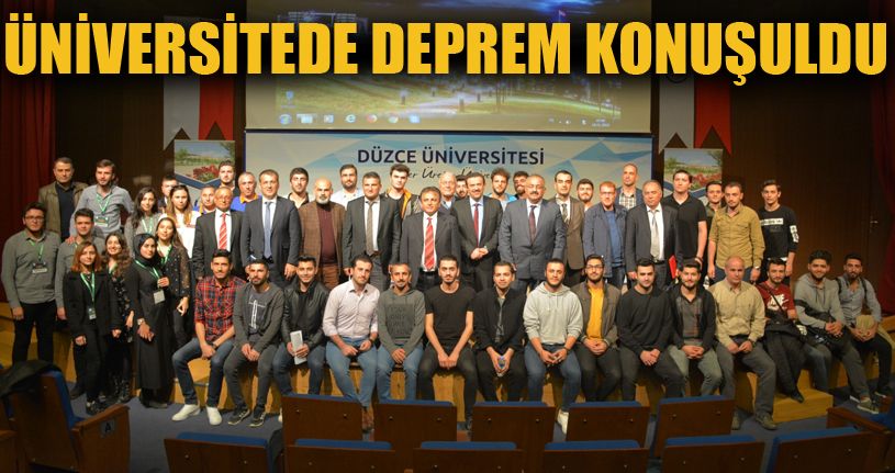 Düzce Deprem Çalıştayı’nın Yedincisi Gerçekleştirildi