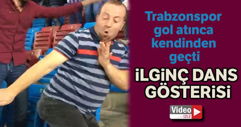 Golle birlikte gelen ilginç dans gösterisi