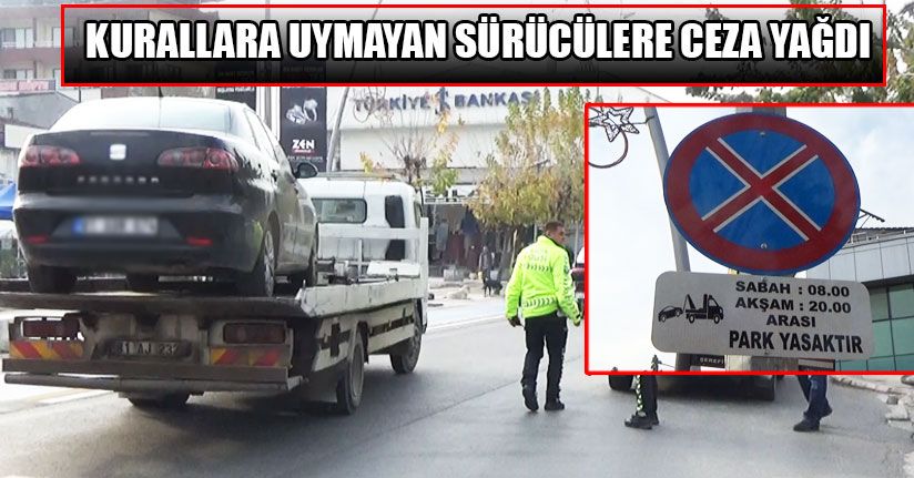Duraklamak ve Park Yapmak Yasak!