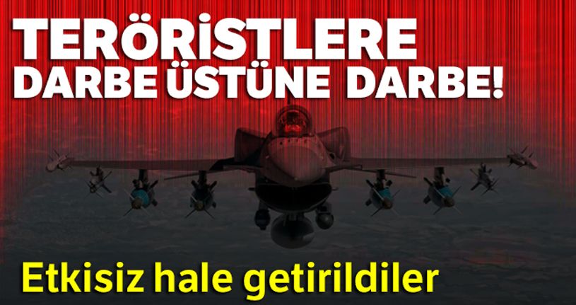 MSB duyurdu: 6 PKK'lı terörist etkisiz hale getirildi