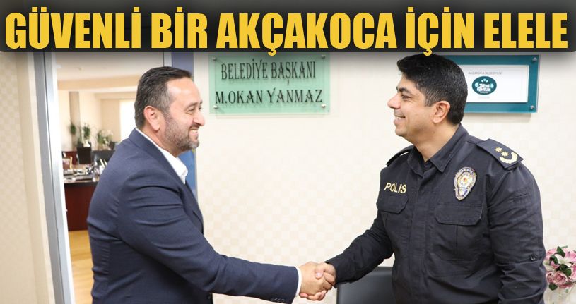 Başkan Yanmaz ve Emniyet Müdürü Ünsal buluştu