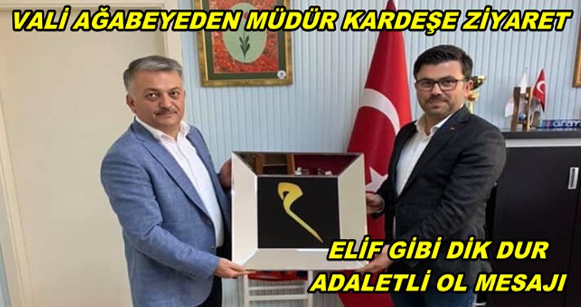 Gurur veren ziyaret