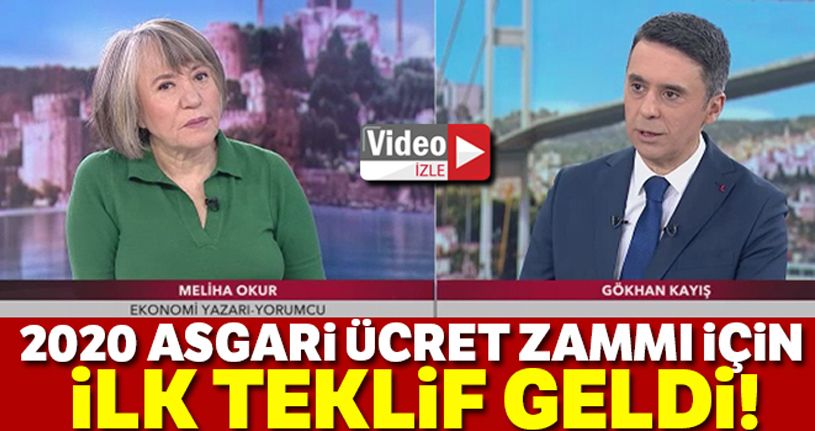 Asgari ücret zammı için ilk teklif geldi! 2020 Asgari Ücret Ne Kadar Olacak?