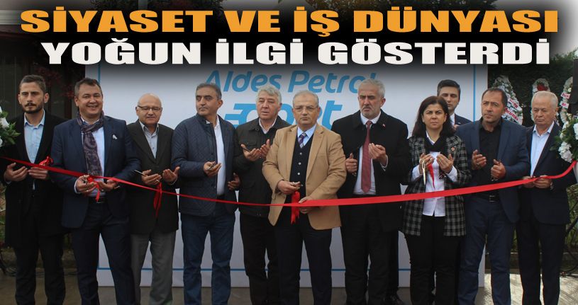 ALDES Petrol Hizmete Açıldı