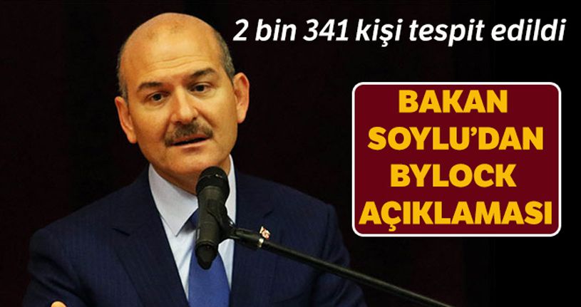 Bakan Soylu'dan bylock açıklaması