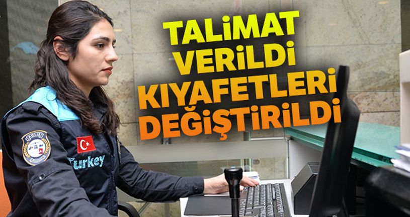 Pasaport polisinin kıyafeti değişti