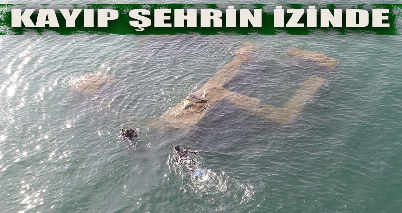 Hazar Gölü'ndeki 4 bin yıllık batık şehirde heyecanladıran keşif