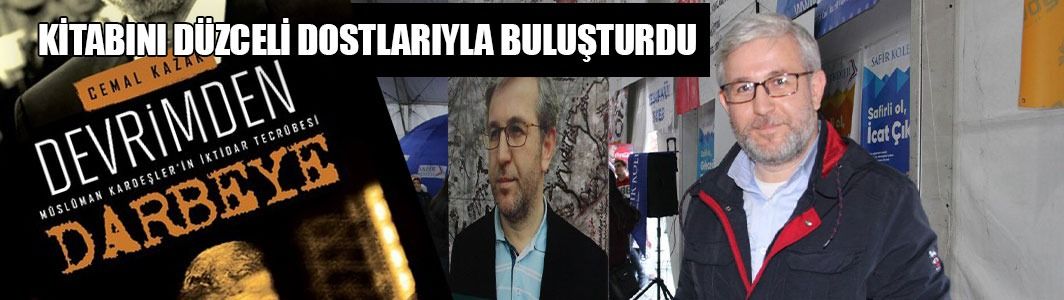 Kitabını Düzceli Kitap Dostlarıyla Buluşturdu