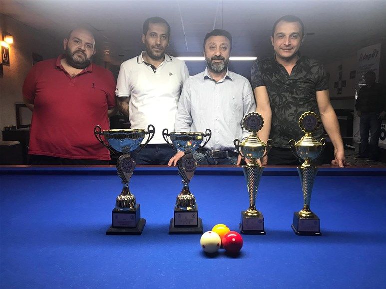 3 Bant Bilardo Kupası Sahibini Buldu