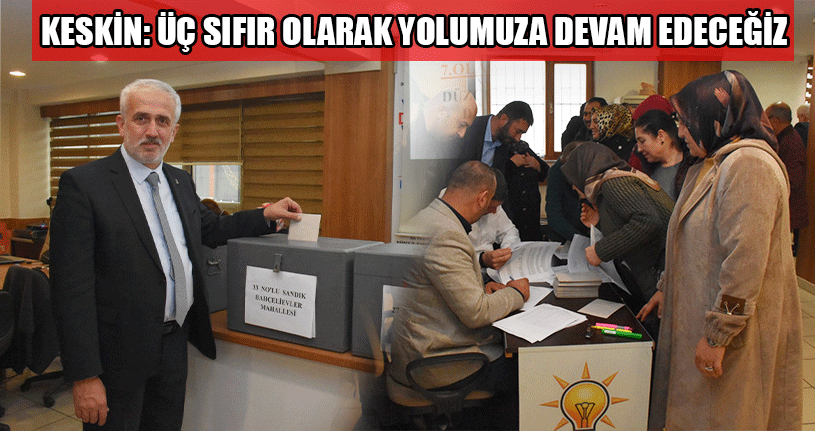 AK Parti’de Delege Seçimi Tamamlandı