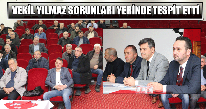 Yılmaz Muhtarlarla Bir Araya Geldi
