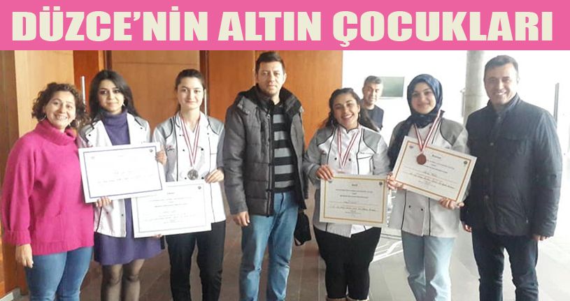 Düzce’nin altın çocukları
