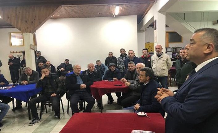 MHP'li başkan adayı gece gündüz çalışıyor