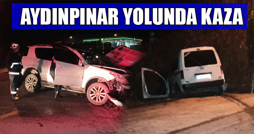 2 Araç Çarpıştı: 1 Kişi Yaralandı