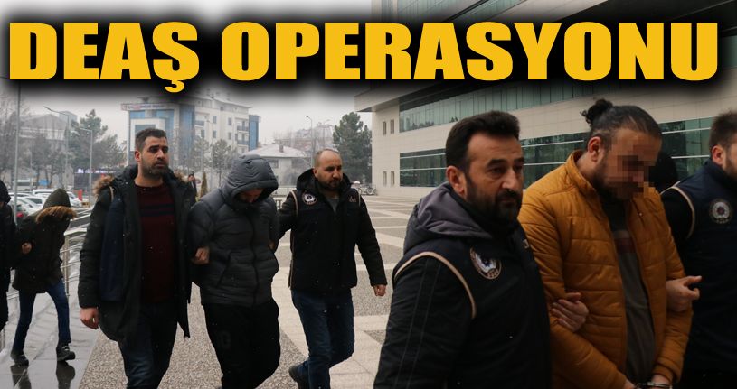 Irak uyruklu DEAŞ şüphelisi 3 kişi adliyeye sevk edildi