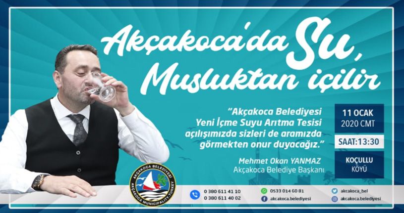 Yeni İçme Suyu Arıtma Tesisi Cumartesi Günü Açılıyor...