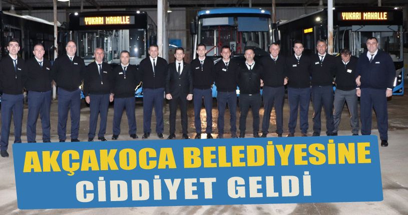 Akçakoca'da otobüs şoförlerine tek tip kıyafet uygulaması