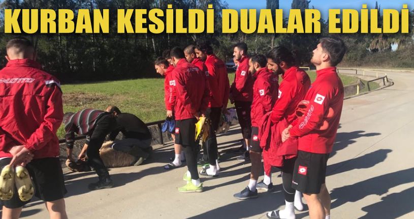 İkinci Yarı İçin Kurban Kesildi
