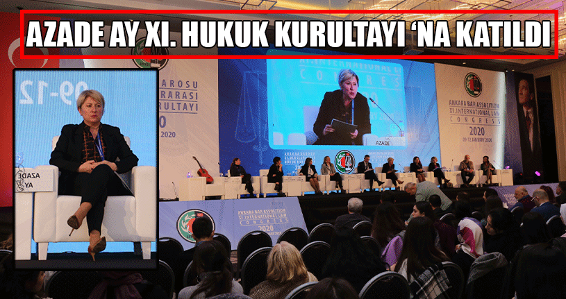 Başkan Ay Hukuk Kurultayı'nda Konuştu