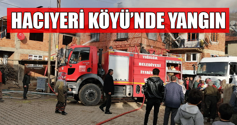 2 Katlı Binada Yangın Çıktı