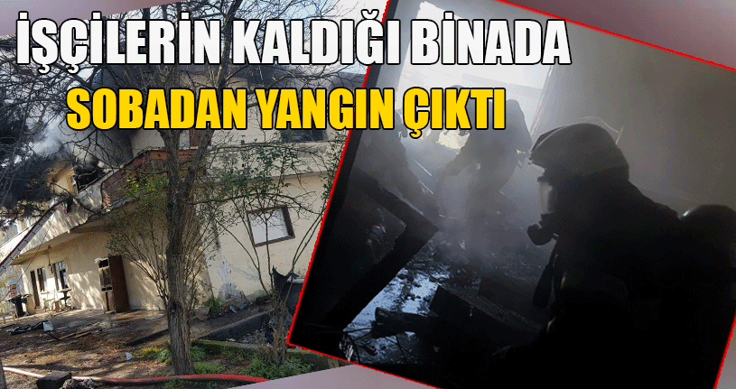 Sobadan Çıkan Kıvılcım Evi Yaktı
