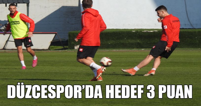 Düzcespor Şıralık'ta Maça Hazırlanıyor