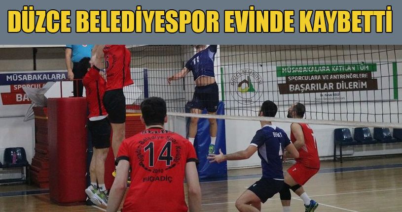 Bigadiç Belediyespor 3 - Düzce Belediyespor 2
