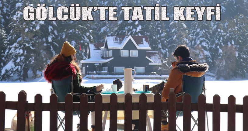 Gölcük Tabiat Parkı, yarıyıl tatiliyle ziyaretçi akınına uğradı