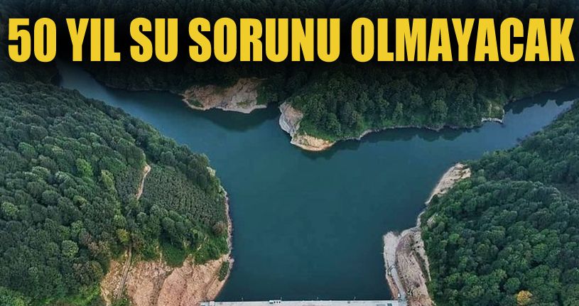 Akçakoca'da 50 yıl su sorunu olmayacak