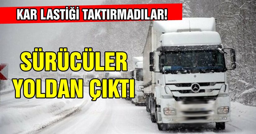 Kabalak Rampasında kayan kayana