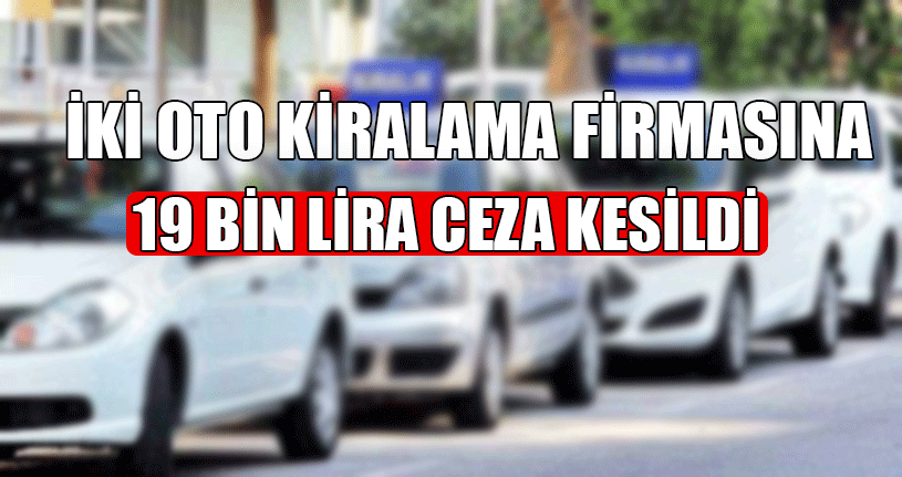 Otomobil Firmalarına Rekor Ceza