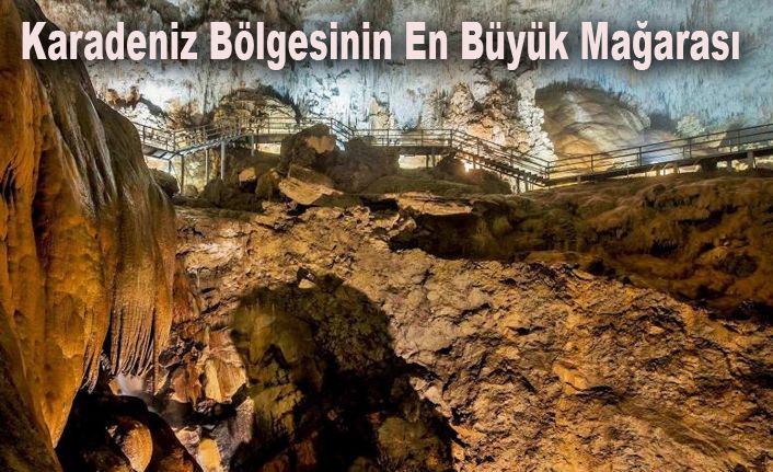 Sarıkaya Mağarası Görenleri Büyülüyor