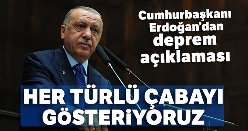 Cumhurbaşkanı Erdoğan: 'Vatandaşların mağduriyet yaşamaması için her türlü çabayı gösteriyoruz'