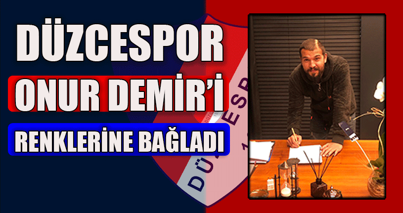 Düzcespor Başarılı Stoperi Transfer Etti