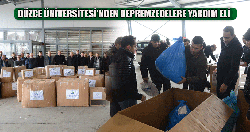 Yardım Malzemeleri Yola Çıkmaya Hazır