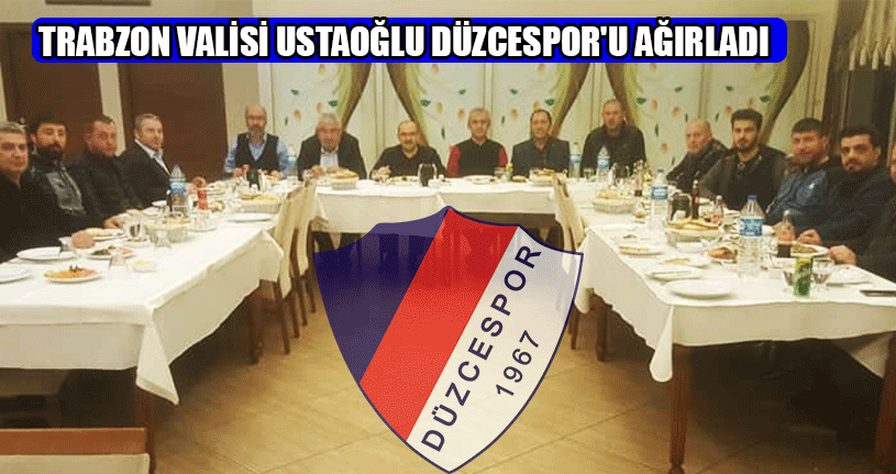 Vali Ustaoğlu’ndan Düzcespor’a Jest