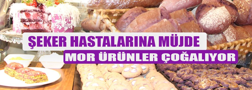 Mor Ekmekten Sonra Mor Hamurdan Ürünler Giderek Yaygınlaşıyor