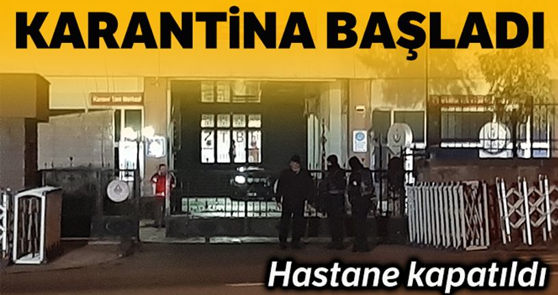 Çin'den gelenler için karantina başladı