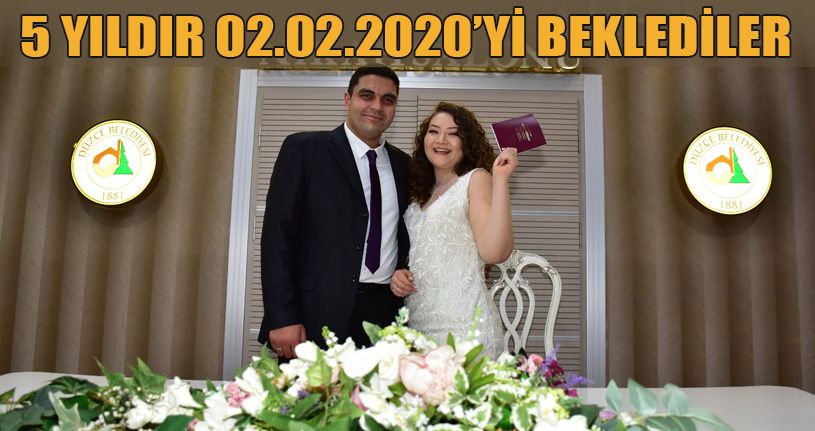Nikah Dairesinde 02.02.2020 Yoğunluğu