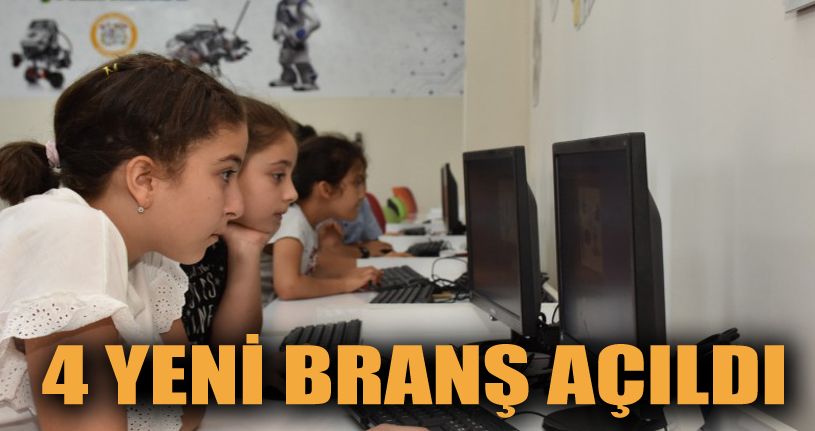 Çocuk Kulübüne 4 Yeni Branş Eklendi