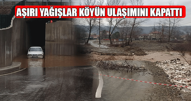 Köprüler Yıkıldı Araçlar Yolda Kaldı