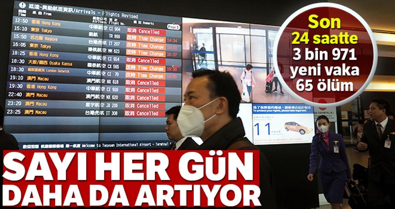 Çin'deki salgında ölü sayısı 490'a yükseldi