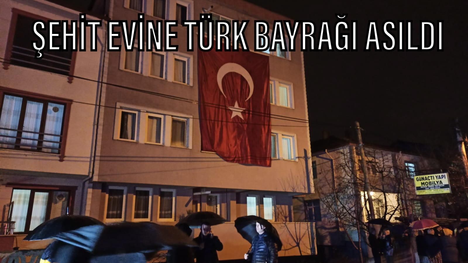Acı Haber Şehit Ailesine Verildi