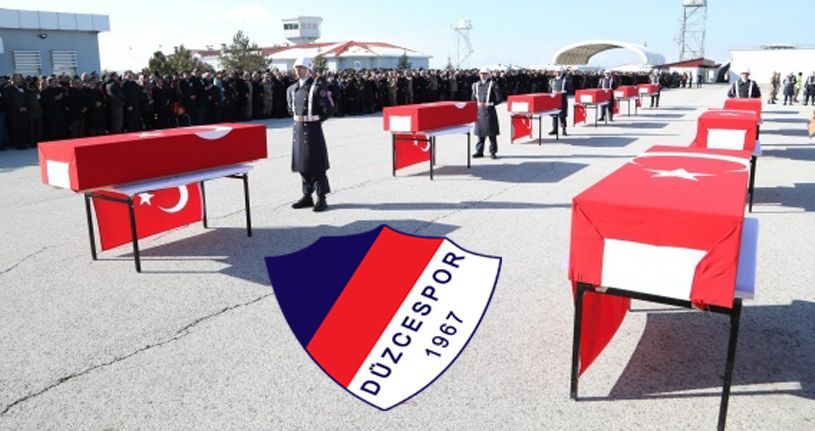 Düzcespor Yönetiminden Başsağlığı